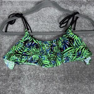 Pink‎ Victoria's Secret Swim Top Women's Medium Tropical Beach Strappy Bikini
